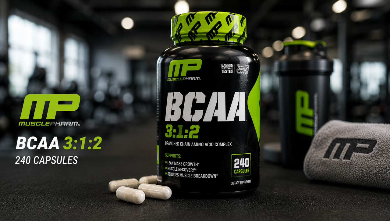 بررسی تخصصی MusclePharm BCAA 240 Capsules | آیا ارزش خرید دارد؟