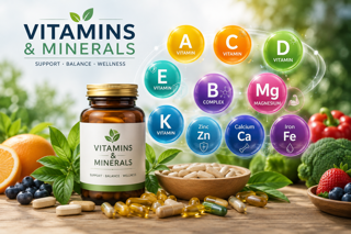 ویتامینها و مینرالها (Vitamins & Minerals)